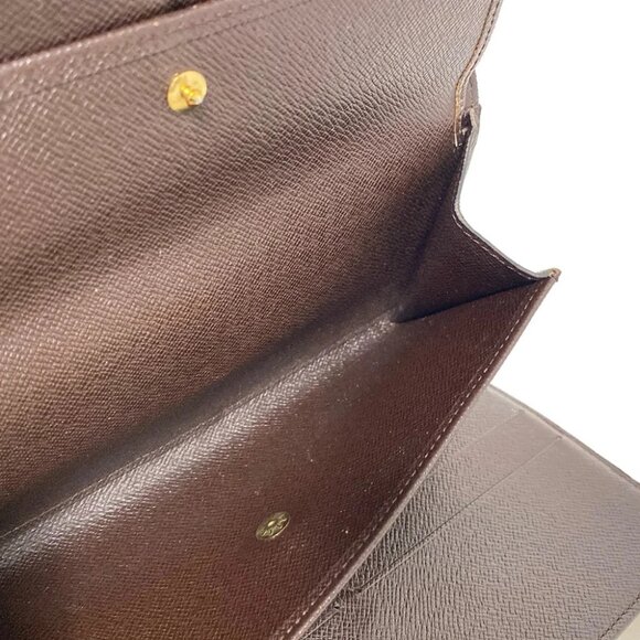 Auth LOUIS VUITTON Porte Tresor International N61215 Ebene Damier - TH1002 - Picture 7 of 7